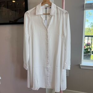 Revolve Three Eighty Two Button Down Dress and Slip